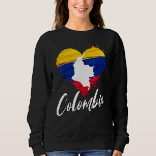 Colombia National Flag Nationality Colombian Men W Sweatshirt