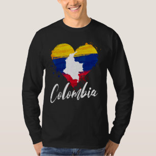Colombia National Flag Nationality Colombian Men W T-Shirt