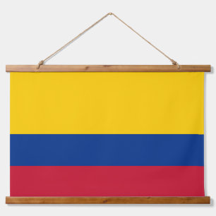Colombia National Flag Patriotic Colombian Decor Hanging Tapestry