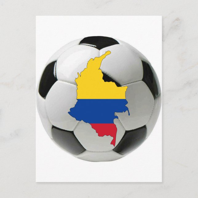 Colombia national team postcard (Front)