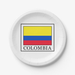 Colombia Paper Plates