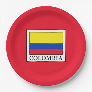 Colombia Paper Plates