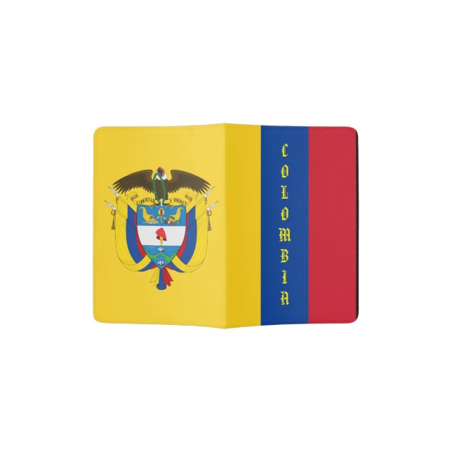 Colombia Passport Holder (Opened)