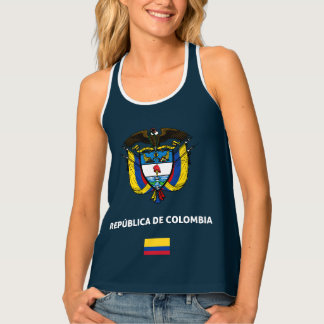 Colombia passport phone case tank top