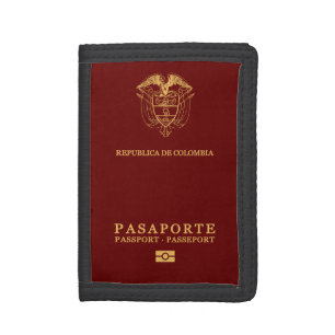 Colombia Passport Wallet