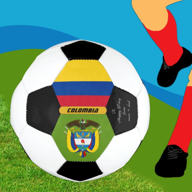 Colombia Personalized, Flag, Photo Soccer Ball (Creator Uploaded)