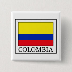 Colombia Pinback Button