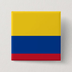 colombia pinback button
