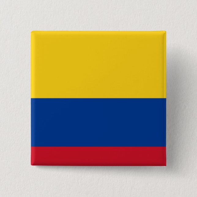 colombia pinback button (Front)
