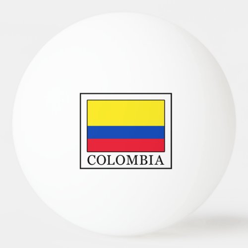 Colombia Ping_Pong Ball