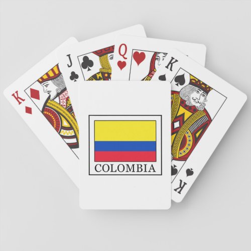 Colombia Poker Cards