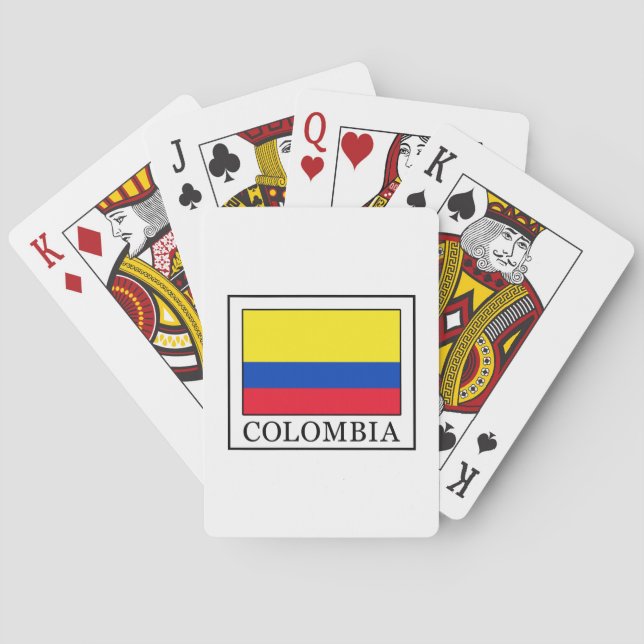 Colombia Poker Cards (Back)