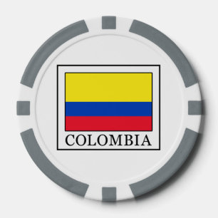 Colombia Poker Chips