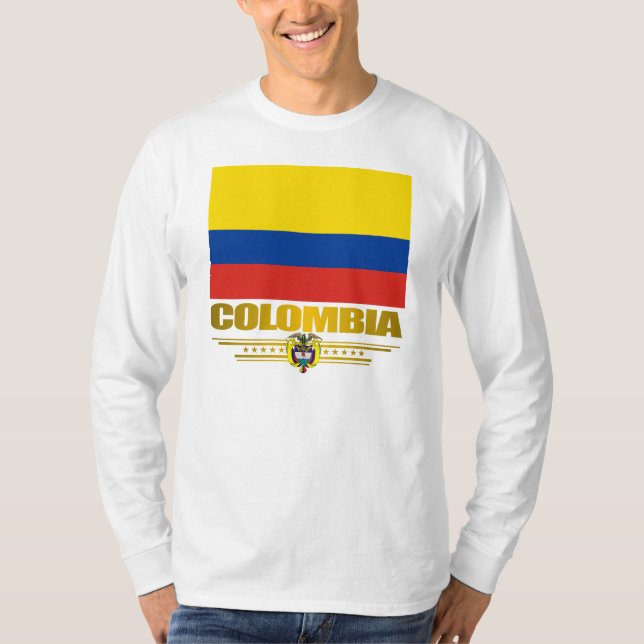 "Colombia Pride" Apperal T-Shirt (Front)