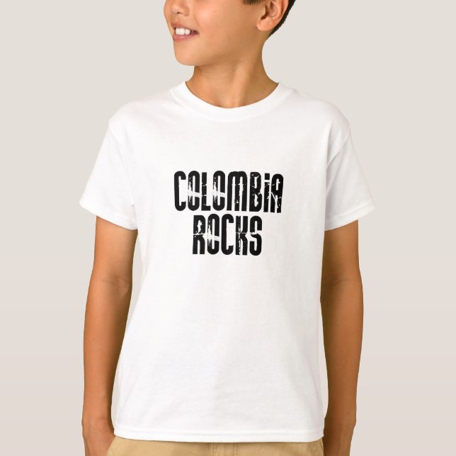 Colombia Rocks T-Shirt (Front)