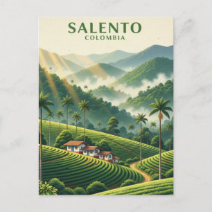 Colombia Salento Postcard
