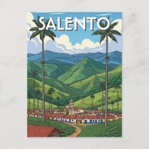 Colombia Salento Postcard