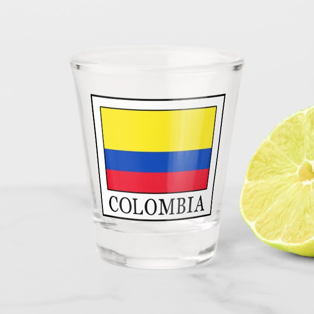 Colombia Shot Glass (Front)