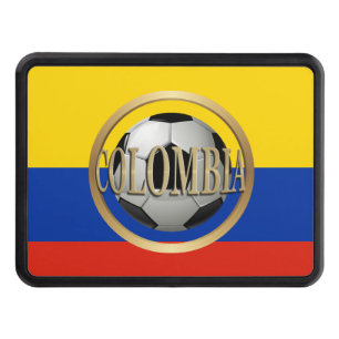 Colombia Soccer Ball Hitch Cover