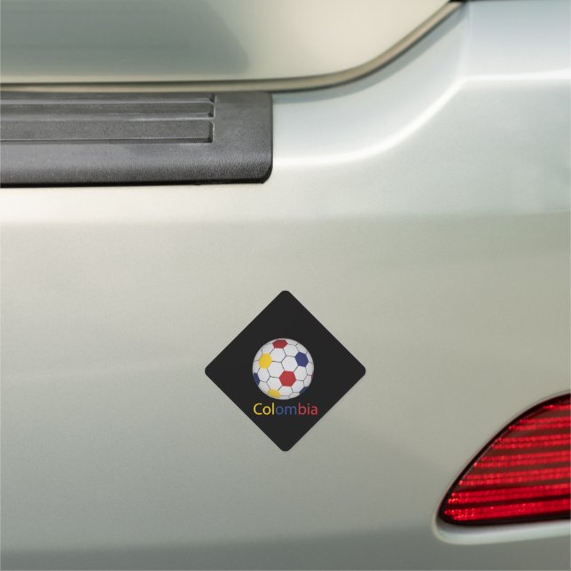 Colombia Soccer Car Magnet (In Situ)