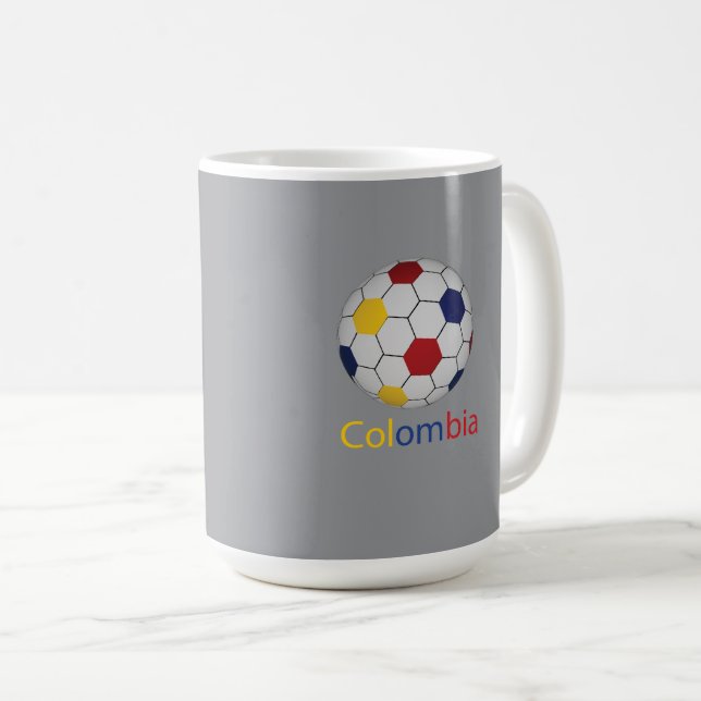 Colombia Soccer Mug (Front Right)