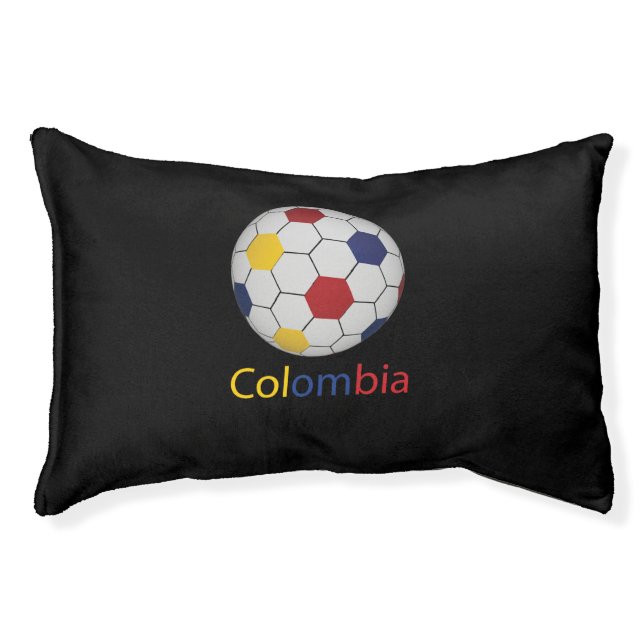 Colombia Soccer Pet Bed (Front)