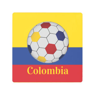Colombia Soccer Poster