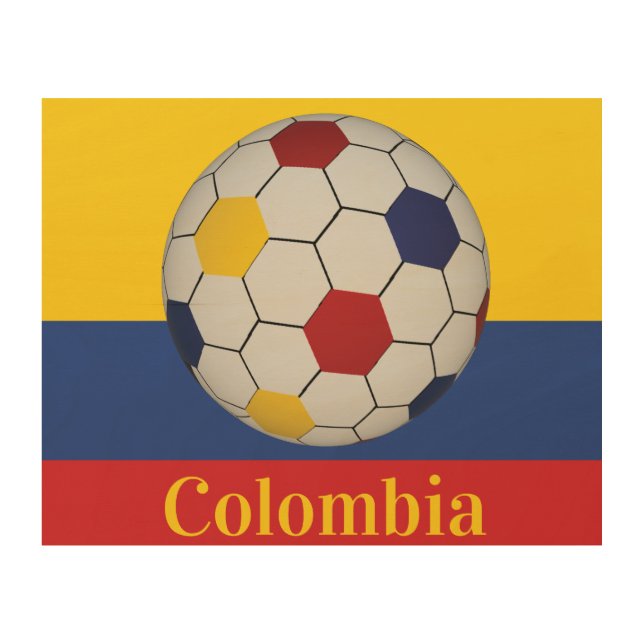 Colombia Soccer Poster (Front)