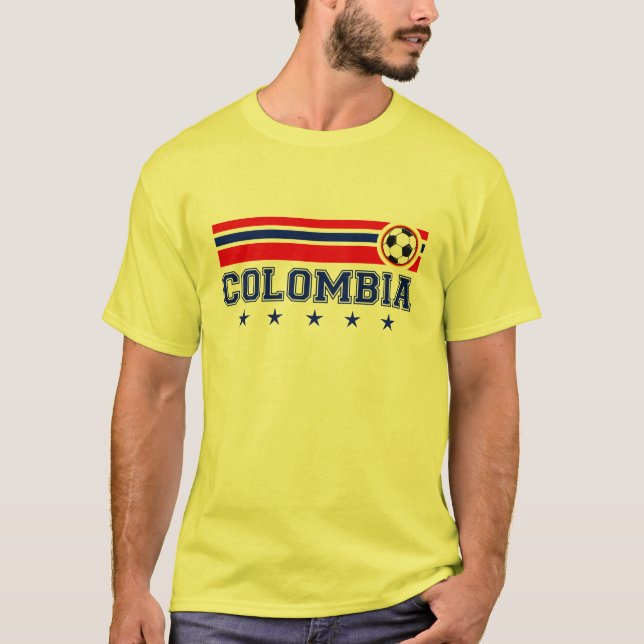 Colombia Soccer T-Shirt (Front)