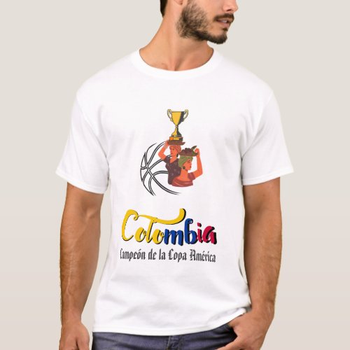  Colombia Soccer  T_Shirt
