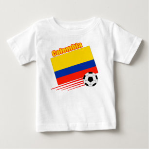 Colombia Soccer Team Baby T-Shirt