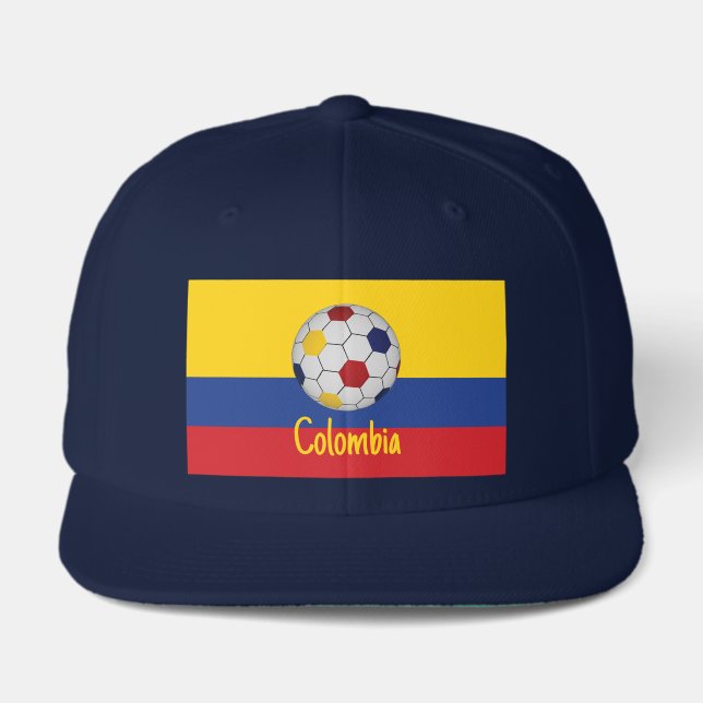 Colombia Soccer Visor (Front)