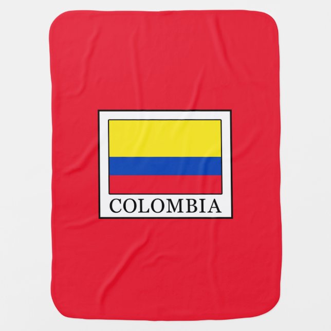 Colombia Stroller Blanket (Front)
