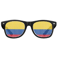 Colombia Sunglasses, Party Shades, Colombian flag