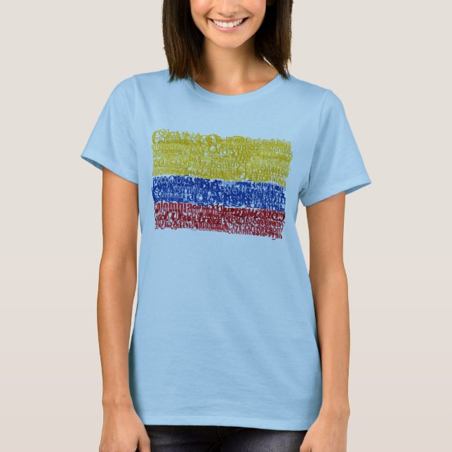 Colombia Textual T-Shirt (Front)