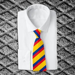 Colombia Ties, fashion Colombian Flag, business Neck Tie