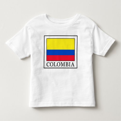 Colombia Toddler T_shirt
