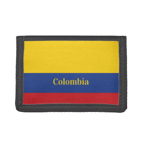 Colombia Tri-fold Wallet