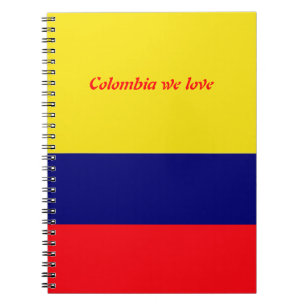 Colombia we love notebook