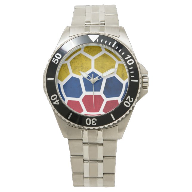 Colombia World Cup Soccer (Football) Watch (Front)
