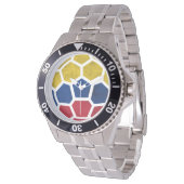 Colombia World Cup Soccer (Football) Watch (Angled)