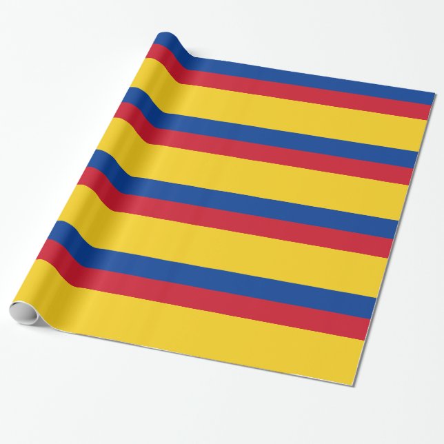 Colombia Wrapping Paper (Unrolled)