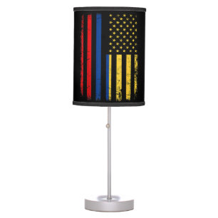 Colombian American Flag Colombian Roots Colombia A Table Lamp
