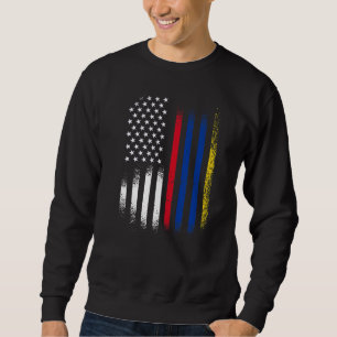 Colombian American Hispanic Heritage Month Colombi Sweatshirt
