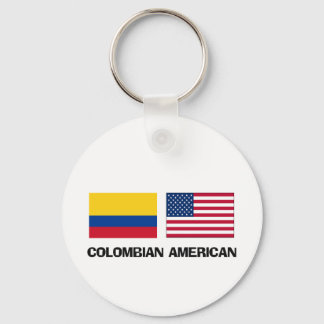 Colombian American Keychain