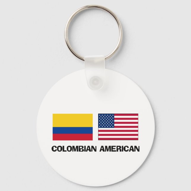 Colombian American Keychain (Front)
