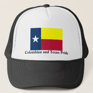 Colombian and Texan Pride Trucker Hat
