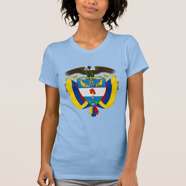 Colombian coat of arms Tank Top (Front)