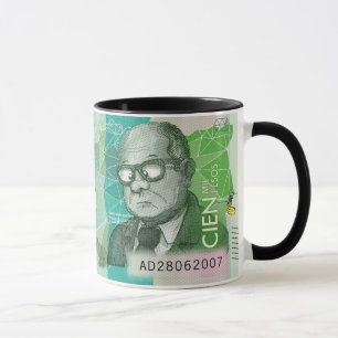 Colombian CurrencyCartoon Coffee Mug 100,000 Pesos