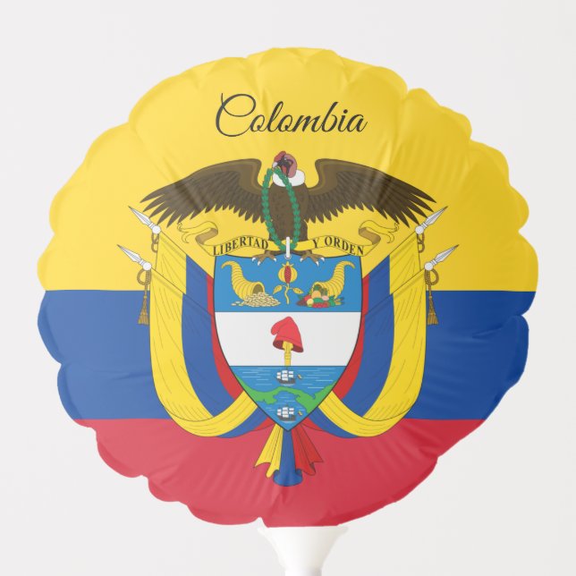 Colombian Flag Balloon, patriots party / Colombia Balloon (Front)